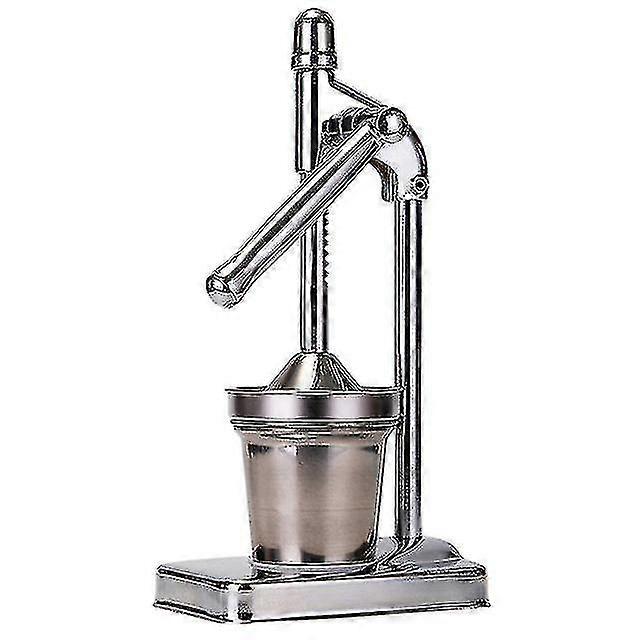 Manual Juicer With Lever, Fruit Press For Oranges, Citrus, Lemon Squeezer Stainless Steel Fruit Juicer Handheld