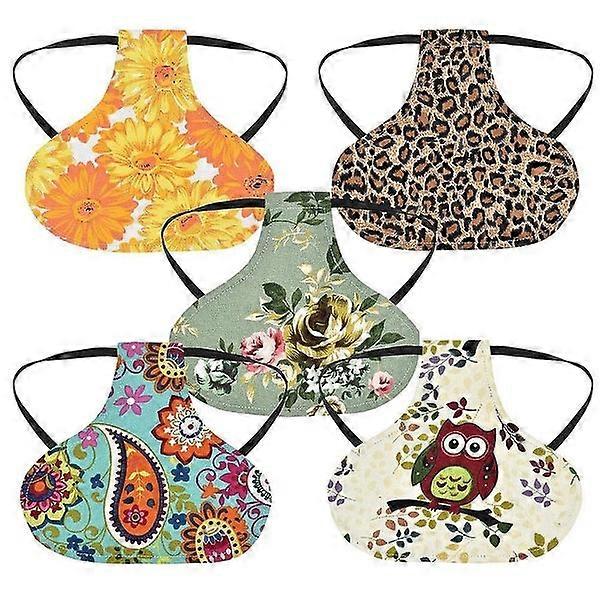 5-delte kyllingsaler høneforklær