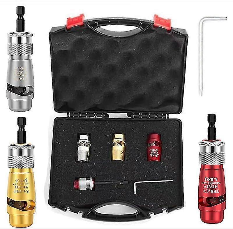 Wire Stripping and Twisting Tool, 2024 Electric Wire Stripper Professional Electrician Tool Set Portable Wire Nut Twister for Power Drill, Cable Quick