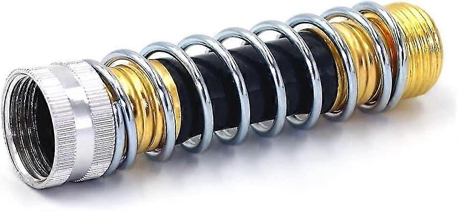 Garden Hose Extension Adapter,with Coil Spring Easy To Connect And Install Hose Connector To Avoid Hose Kinks