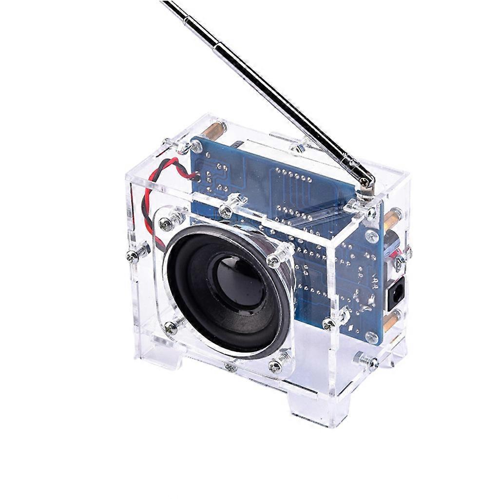 Long Press the Fm Button to Continuously Add & Subtract Radio DIY Kits
