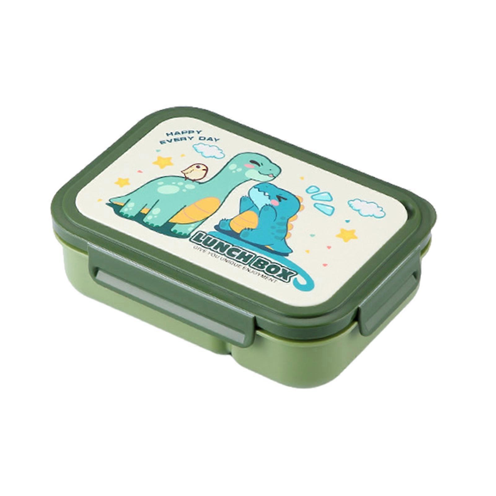 Bento Box Lunch Containers with Spoon 5-Compartment Meal Prep Boxes Reusable Food Storage Snack Containers with Lids for School Work Travel