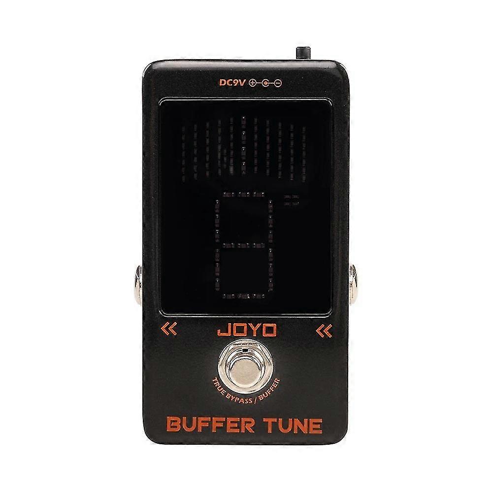 -19 Buffer Tuner Pedal with Accurate Tuning & LED Screen for Enhanced Electric Bass Guitar Effect