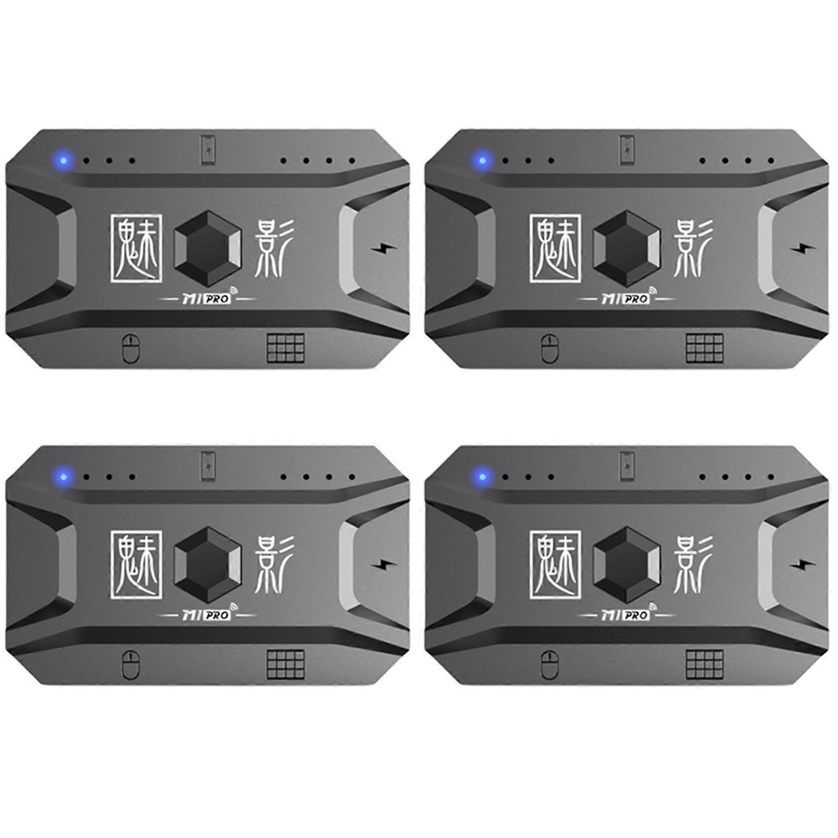 4X Plug and Play Gamepad PUBG Mobile Controller Gaming Keyboard Mouse Converter Bluetooth 5.0 for A