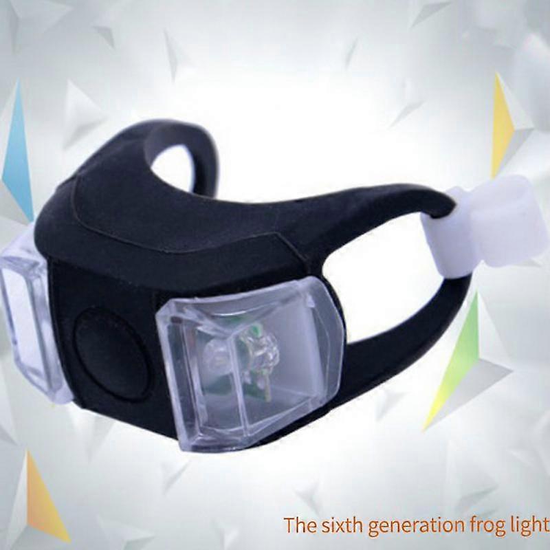 دراجة الضفدع المصباح الخلفي LED سيليكون الدراجة المصباح الخلفي للماء ليلة ركوب الدراجات السلامة تحذير مصباح Luz Bicicleta الدراجة الملحقات