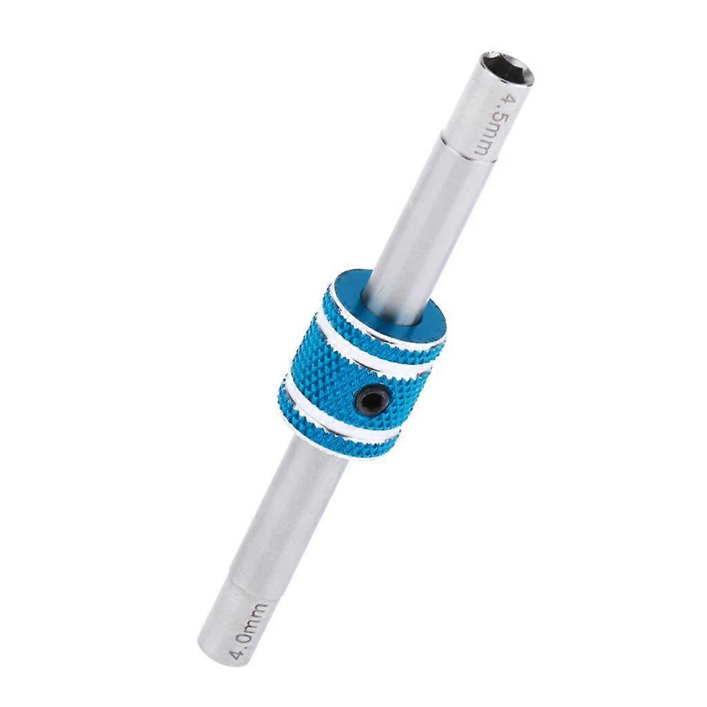 Metal Wrenches Shank Hexagon Nut Socket Driver Adjustable Wrenches Adapter 4.5/4.0mm ,Length 8mm