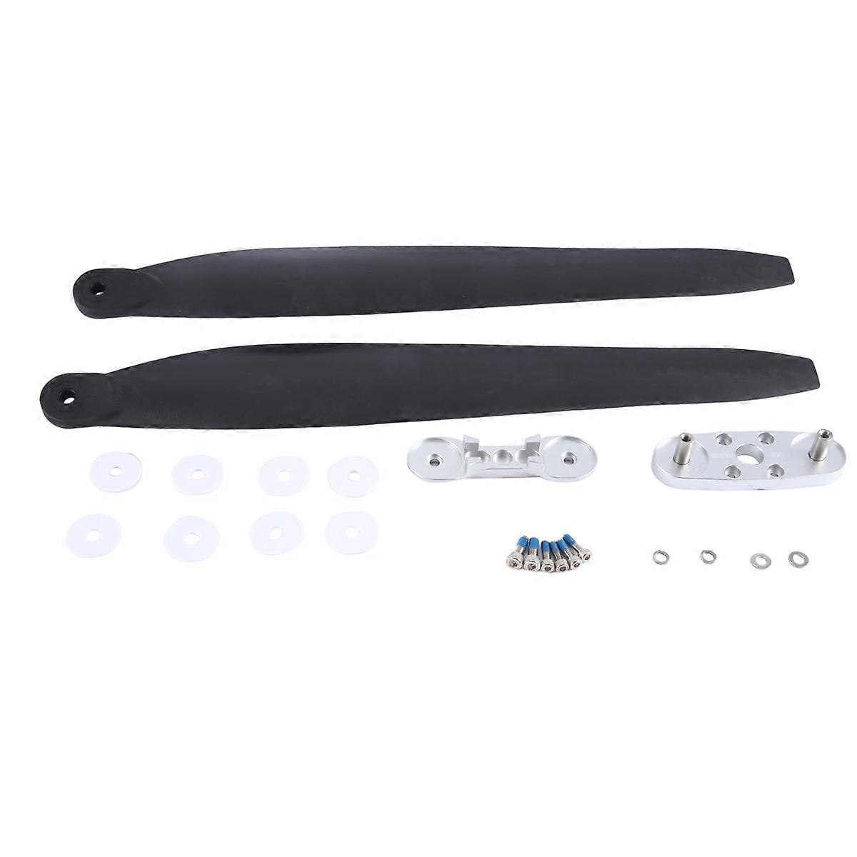 2 PCS 3411 CW Folding Propeller for X9 Motor for Agricultural Drone with Adapter