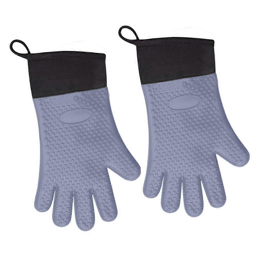 Luvas longas impermeáveis resistentes ao calor para cozinhar