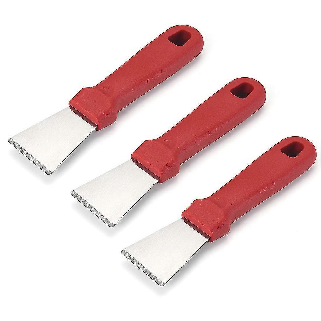 Scraper For Ceramic Hobs, Oven Scraper Tool, Stainless Steel Scraper, None-scratches Putty Scraper For Kitchen Cleaning (d-v2)
