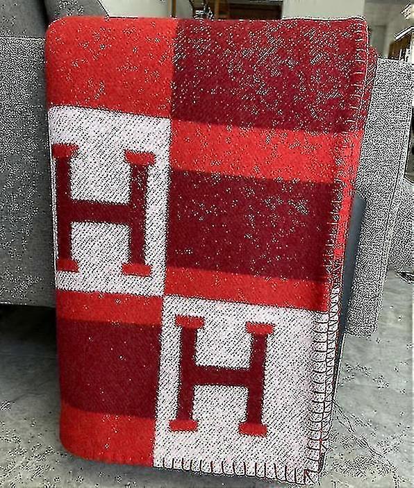 Wool Throw Blanket, All Blanket, Portable Warm Sofa Blanket