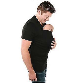 Kangaroo Dad T-shirts voor heren Babydrager T-shirt