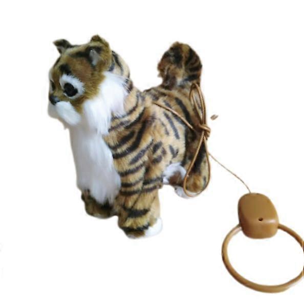 Robot Cat Elektronická plyšová kočka Zpívající písně Procházka elektrické kotě
