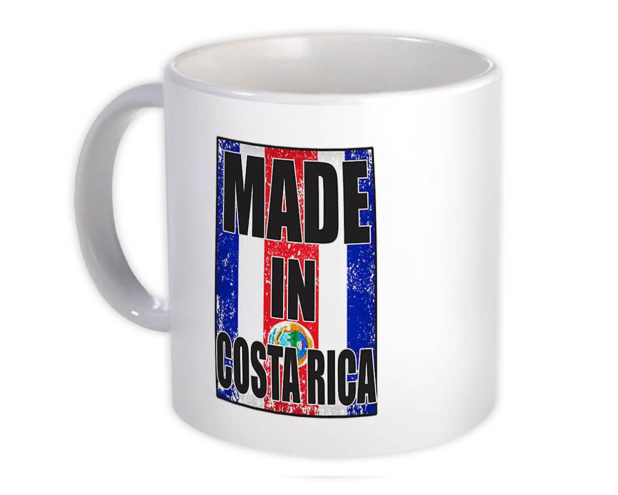 Gift Mug: Made In Costa Rica Flag