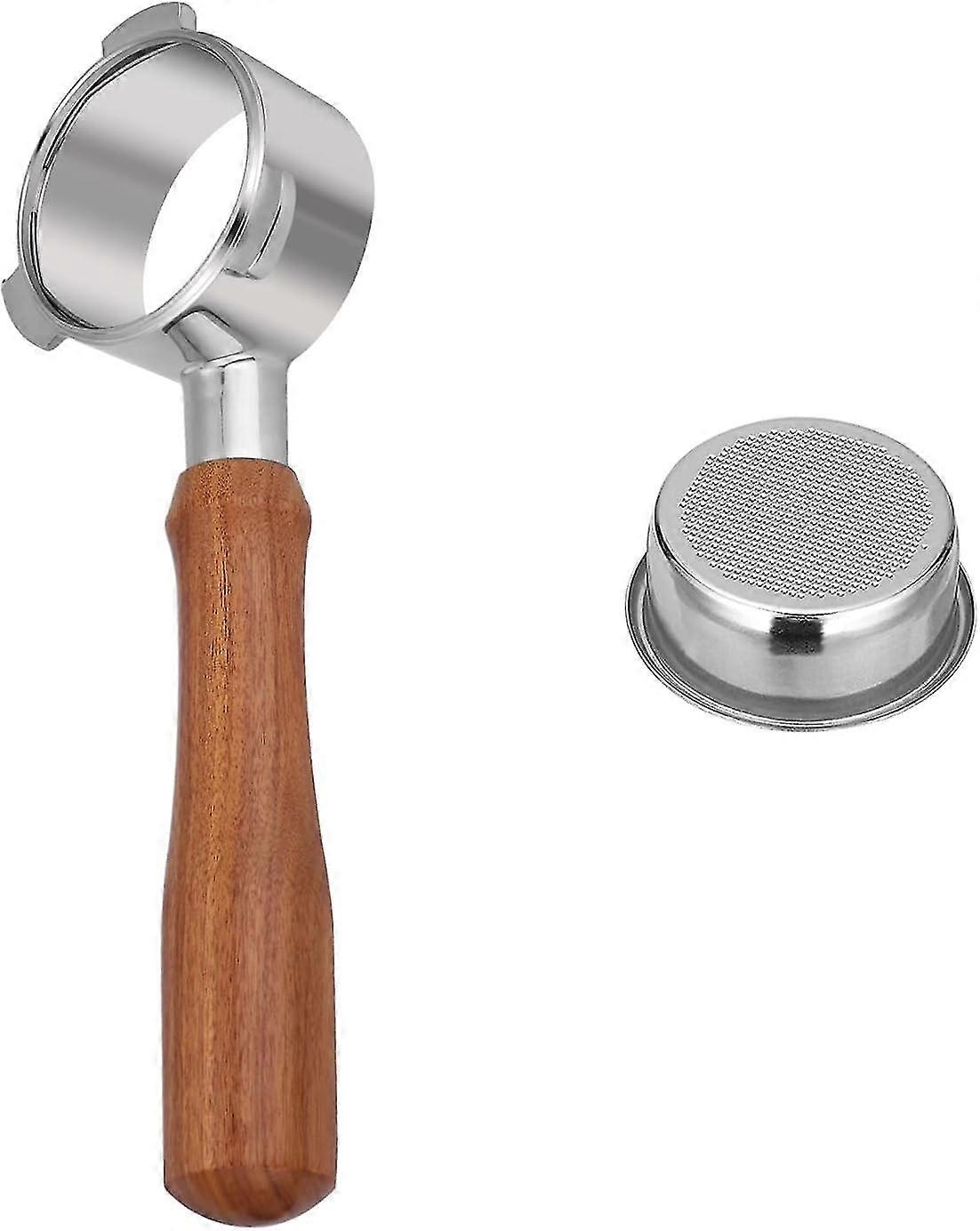 54mm Bottomless Portafilter For Breville 8 Series With A Filter-WG