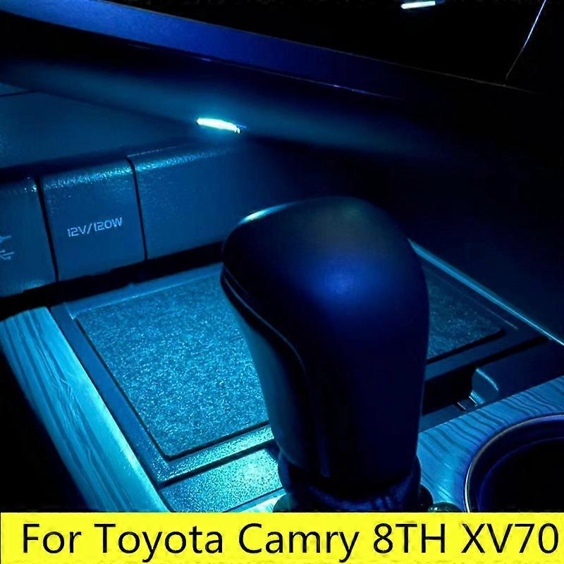 ضوء الجو لتخزين التحكم المركزي ، ضوء صندوق التخزين لتويوتا كامري 8TH XV70 Refit 2018 2019 2020 2021