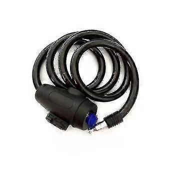 Bobina de cabo de aço inoxidável de bloqueio de bicicleta anti-roubo universal para castelo Ciclo de motocicleta MTB Segurança com 2 chaves