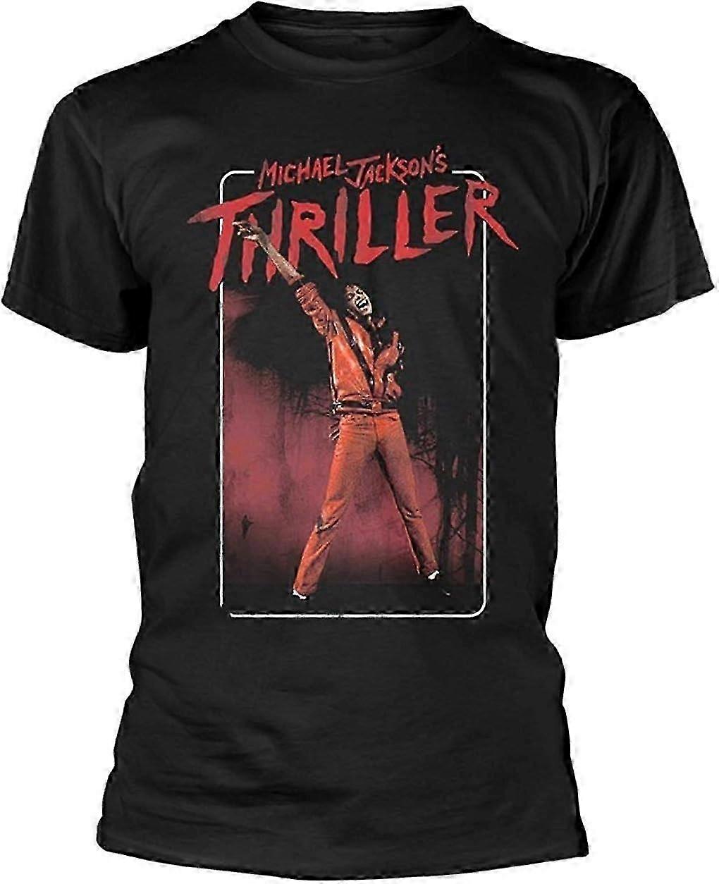 Michael Jackson 'Thriller' Tričko Retro trendy materiál