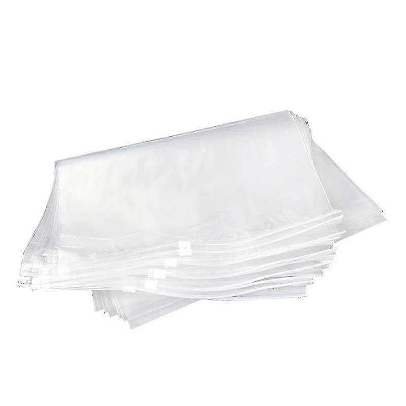Sacs Transparents Fermeture Clair - Lot De 20 - Disponibles En Tailles (40 Cm X 60 Cm)