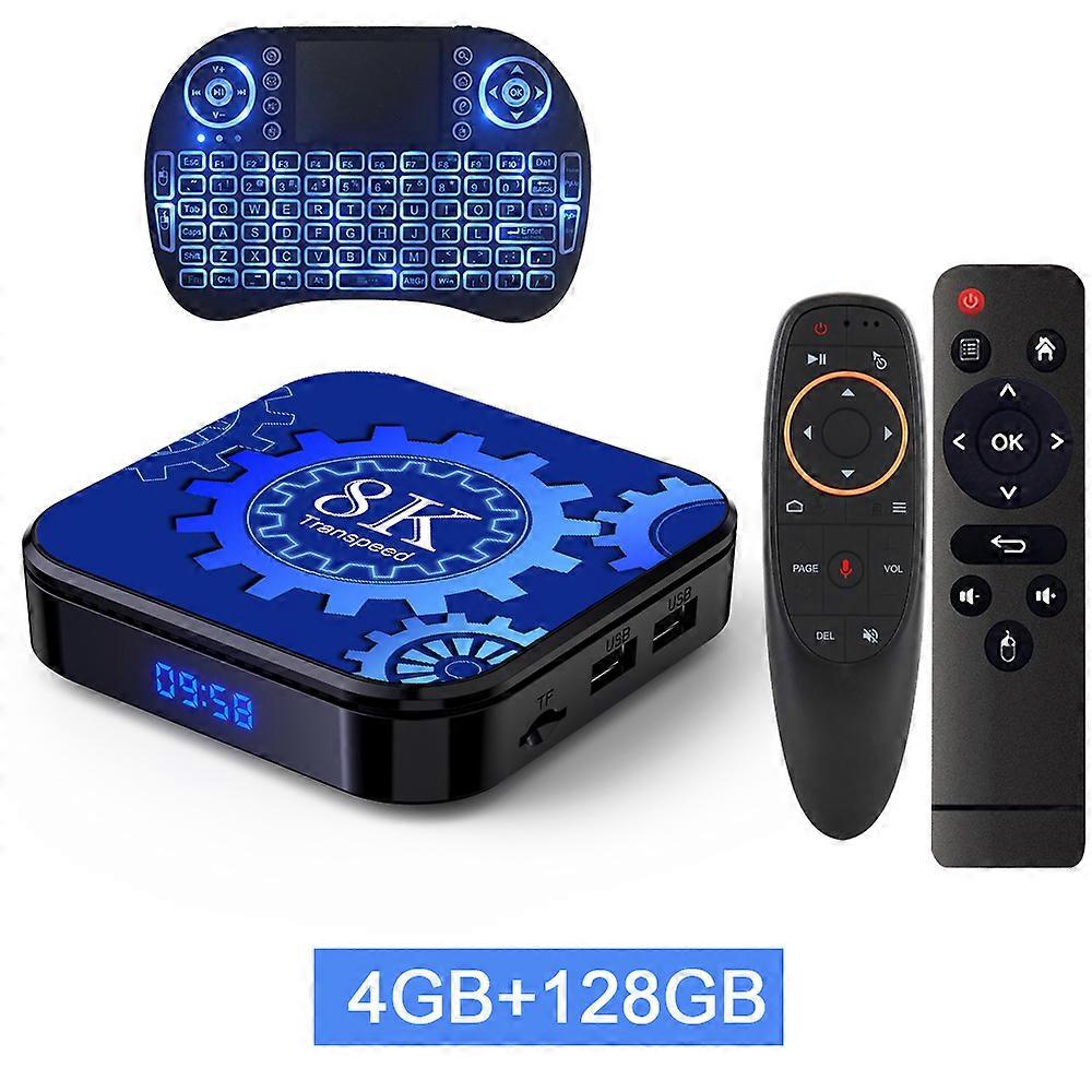 Android 13 TV Box Wifi6 Dual Wifi Support 8K Video BT5.0+ RK3528 4K 3D Voice Media Player Set Top Box