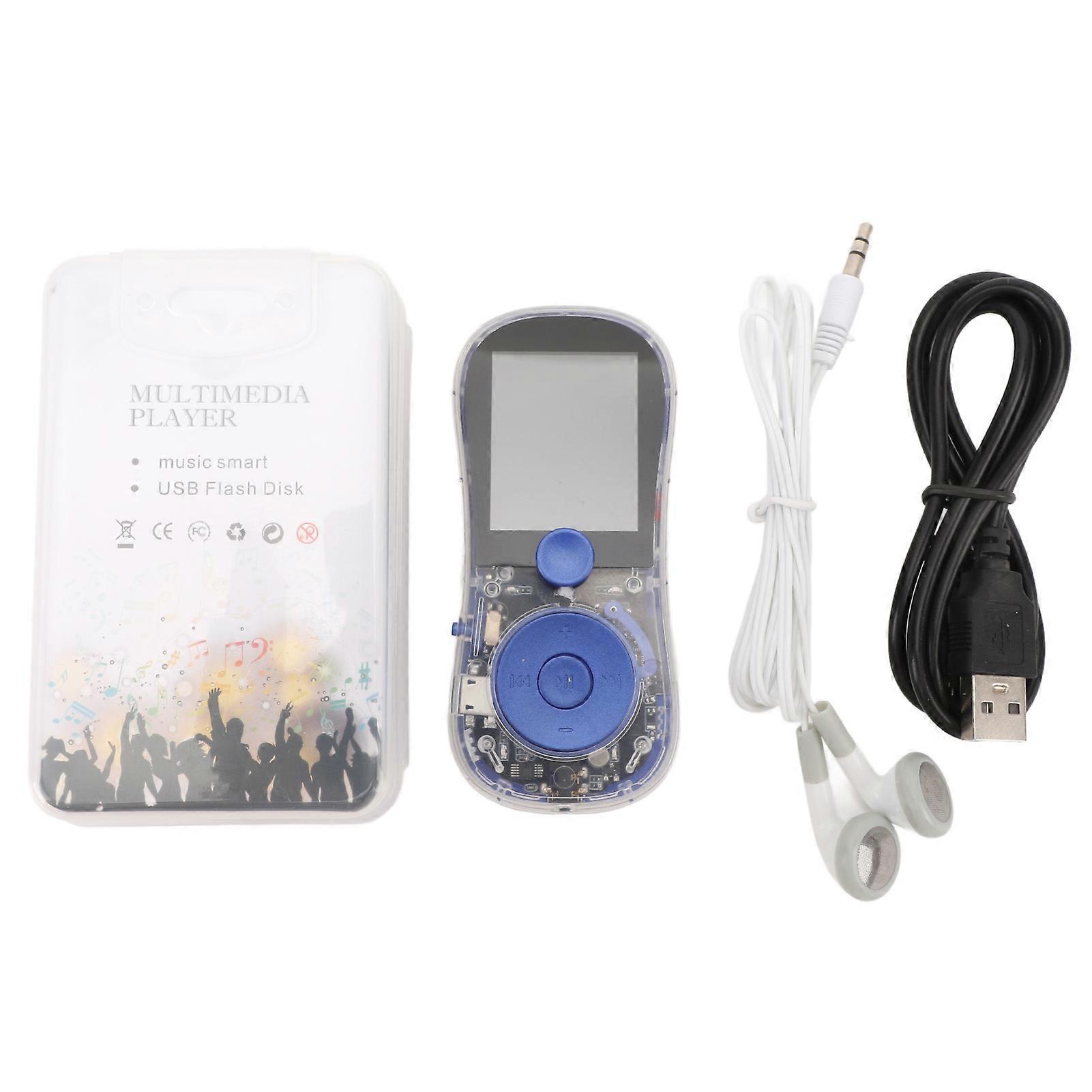 MP3 Player with 1.77" Screen, E-Book Reader, Fingertip Toy, and Expandable Memory