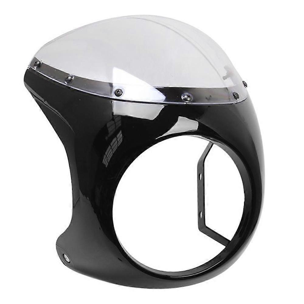 Windshield Wind Screen Front Headlight Fairing for Motorcycle Cafe Racer 7'' Universal High Quality