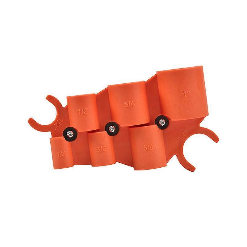 1/4" to 1" Depth Gauge and Pipe Deburring Tool, Copper, PEX, CPVC, PE-RT, HDPE