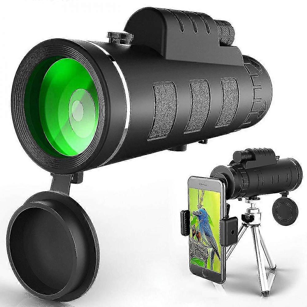 Monocular Telescope, Waterproof Monoculars With Clip