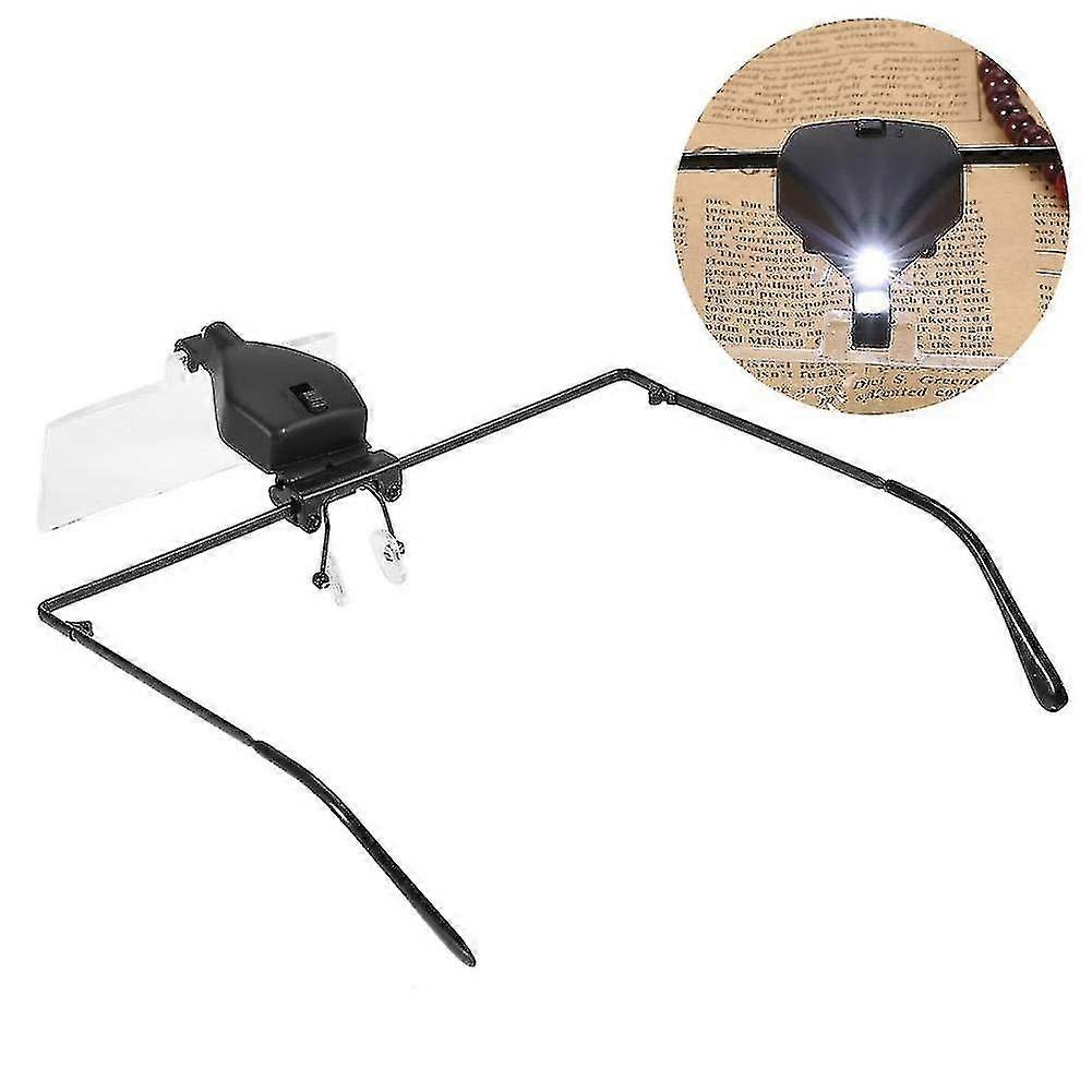 Magnifying Glasses With Led Light Eyelash Extension Magnifier