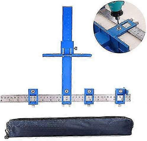 Adjustable Punch Locator Drill Guide,40 Punch Locator For Installation Of Handles,knobs On Doors And Drawer Pull