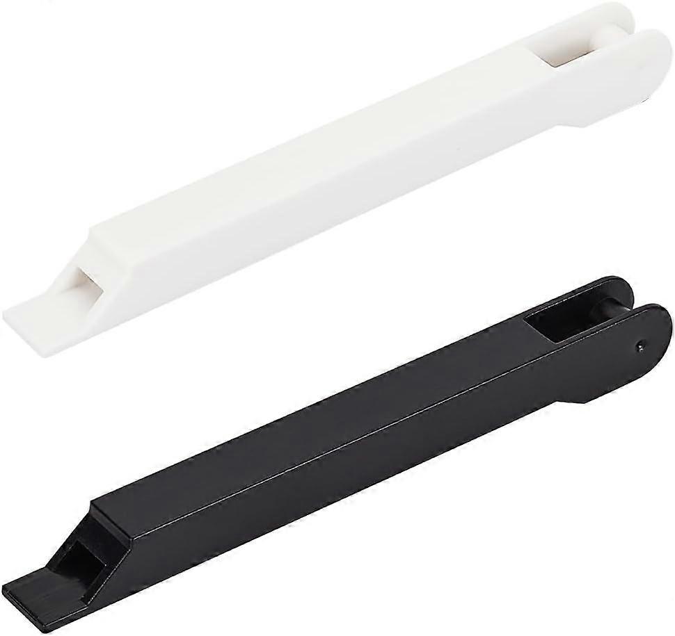 2Pcs 2 Styles Plastic Stained Copper Foiling Tool Rectangle Mixed Color 120x10.5x10.5mm 1pc/color