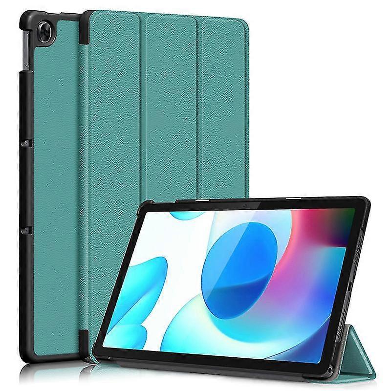 For Realme Pad Mini Case Pu Leather Tri-folding Stand Magnetic Protective Cover For Funda Realme Pad 10.4 Inch 2021 Tablet Kids