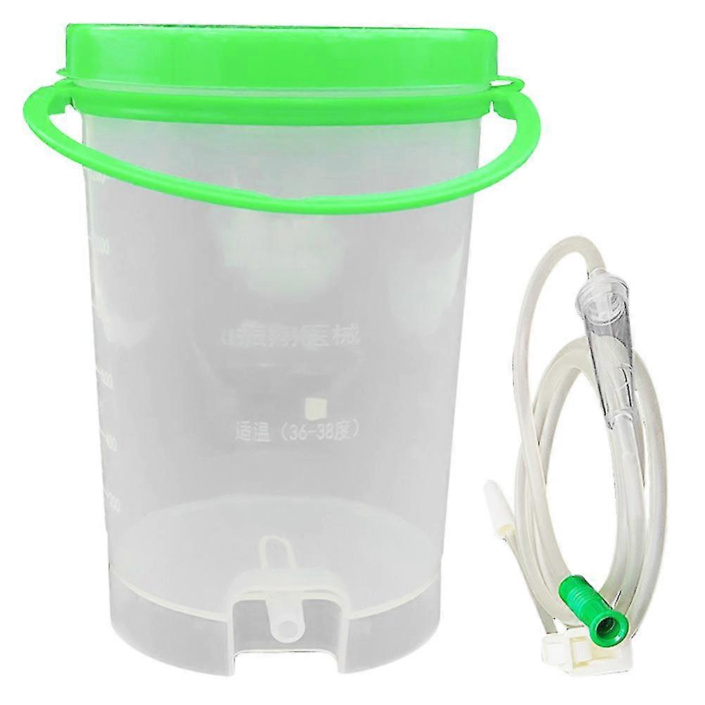 1 Set Of Enema Bucket Kit With Catheter Complete Enema Bucket Kit Reusable Enema Cleaner