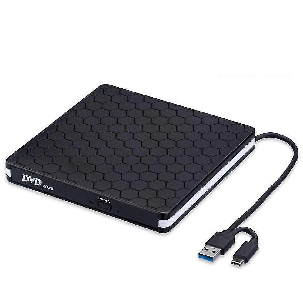 unique External Dvd Drive,usb 3.0 Type-c Cd Dvd +/-rw Optical Drive Usb C Burner Portable For Pc Laptop Desktop Macbook