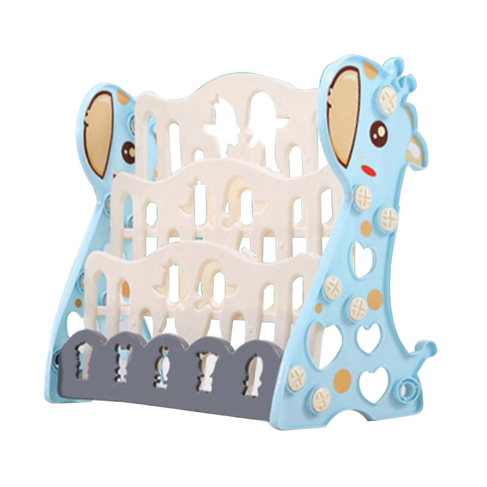 2023 New children's bookshelf bookshelf children's bookshelf with toy storage shelf Giraffe Kid Bookshelves Bookshelf