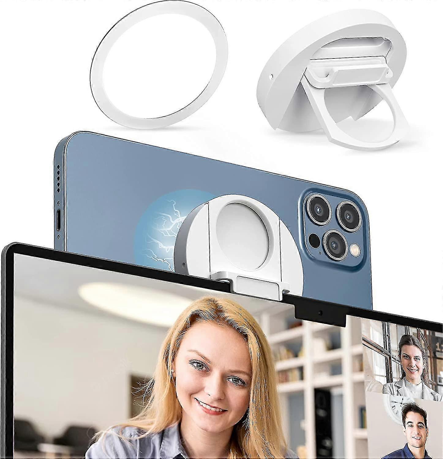 Continuity Camera Mount For Macbook Laptops/iphone 12, 13 & 14 Series, Compatible With Magsafe