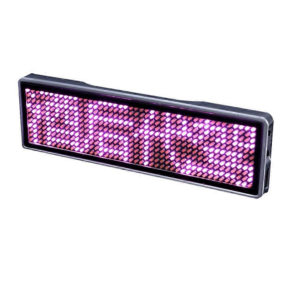 FAI DA TE LED Digital-Badge Nome Segno Tag Bluetooth Scorrimento Marchio Programmabile