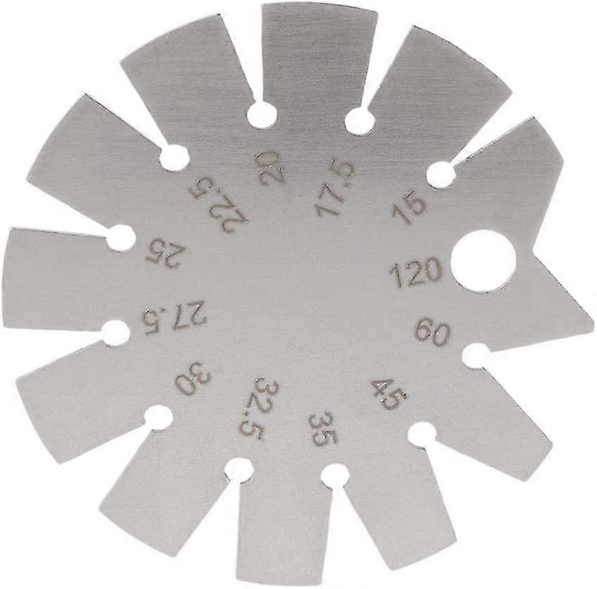 Stainless Steel Bevel Gauge Angle Protractor Range Gage Tools (1pc, Silver)