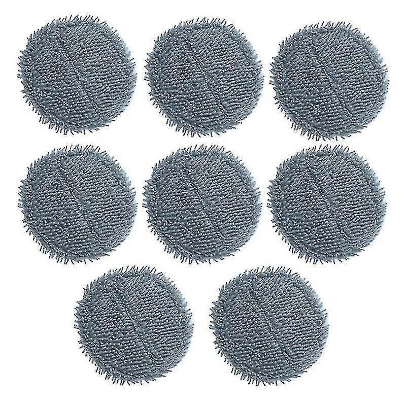 8pcs Mop Cleaning Cloth For Household Suction And Mopping Machine Mop