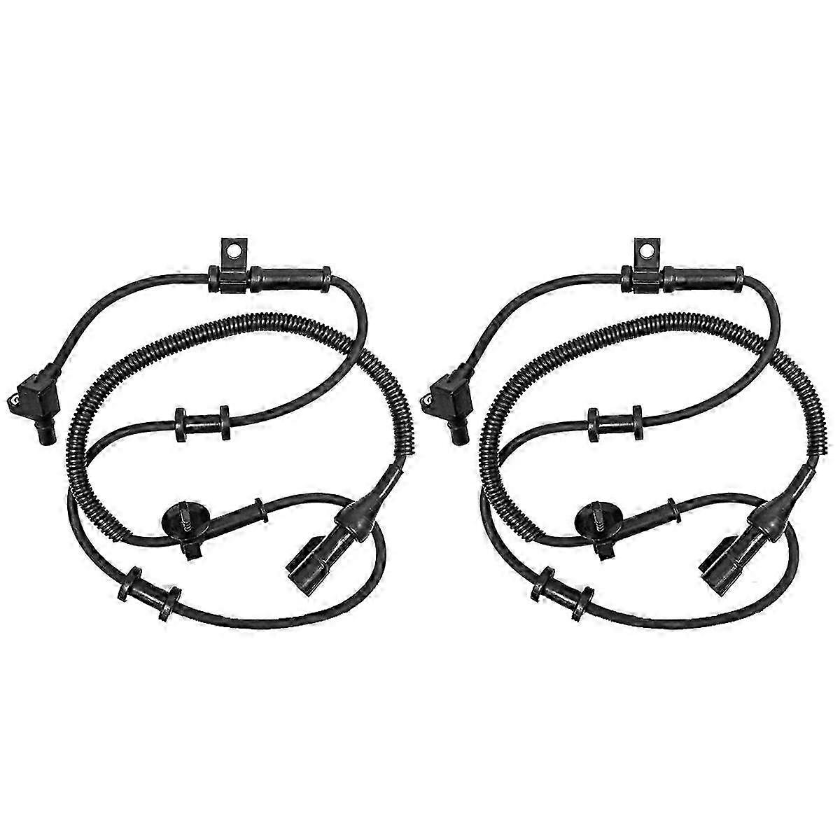 2pcs Front Left Right Abs Wheel Speed Sensor For Super Duty 4wd1999-2004 Als197, F81z2c204ba, F81z2c204bb