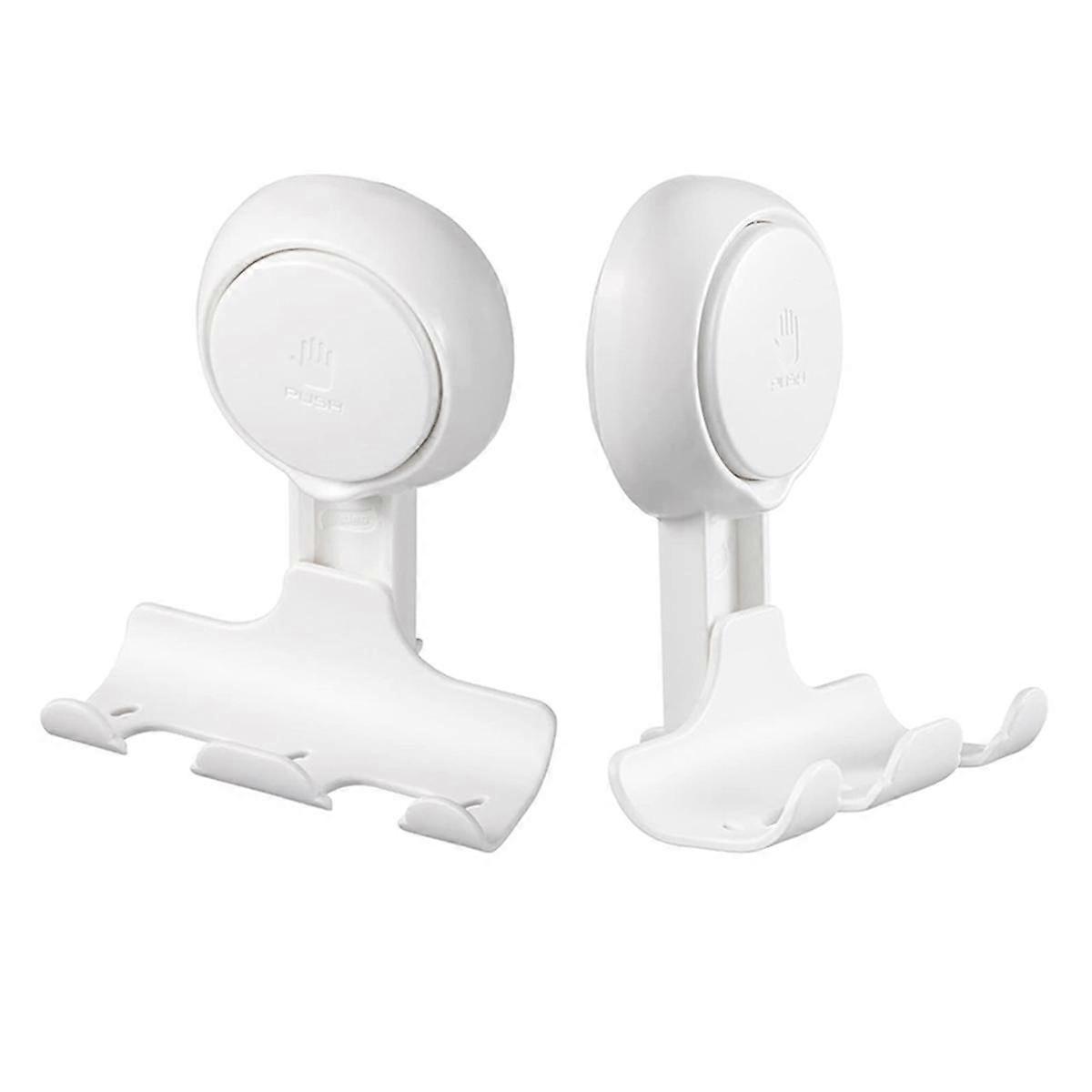 Holder for Shower 2 Pack, Suction Cup Hooks Powerful Vacuum Suction Hooks Removable and Reusable Sh