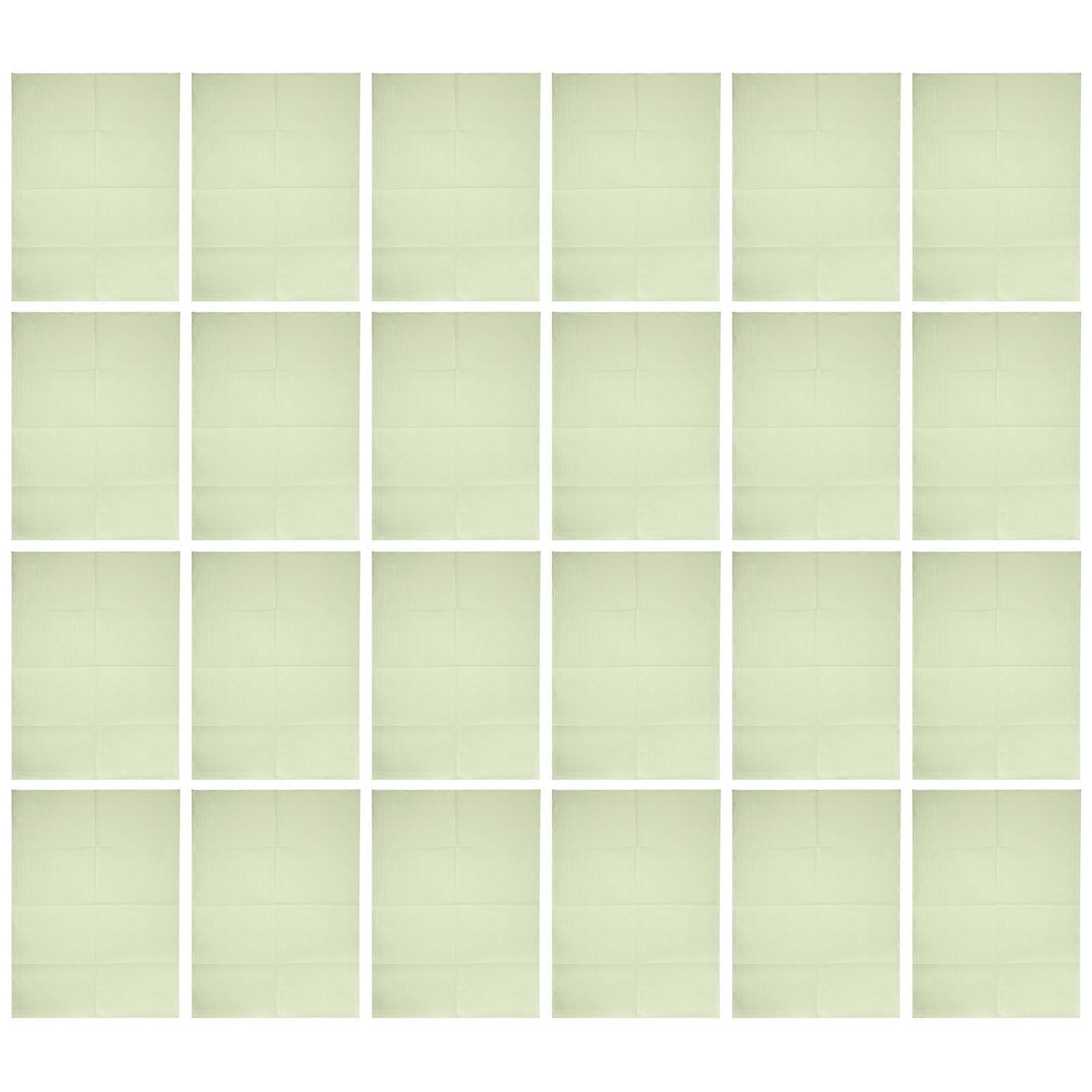 125Pcs Disposable Table Mat Waterproof Pad Creative Clean Pad