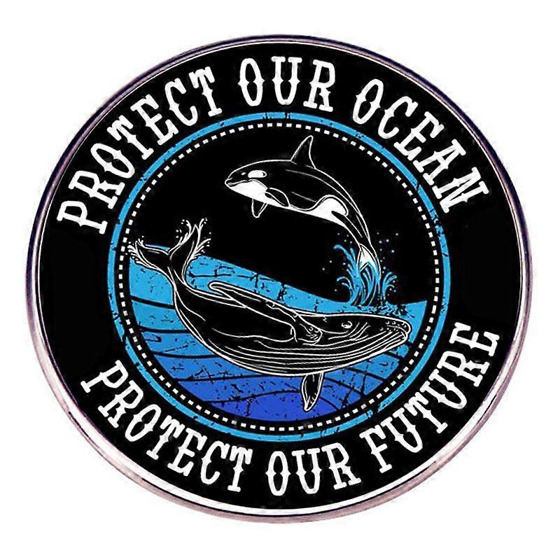 Ocean Protection: Safeguarding Our Future - Stunning Brooch