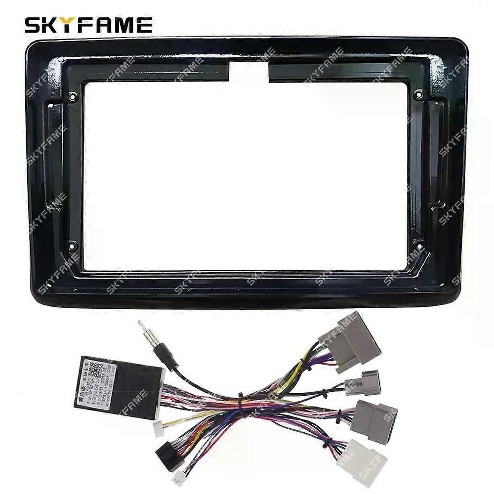 Applies to Car Frame Fascia Adapter Canbus Box Decoder Android Radio Dash Fitting Panel Kit For Honda City Shuttle