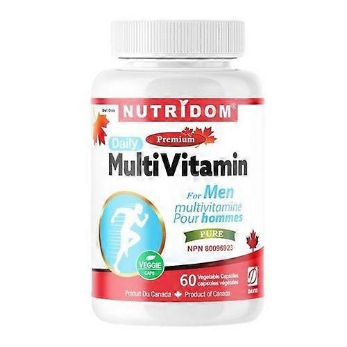 Nutridom Multi-Vitamin For Men, 60 VegCaps