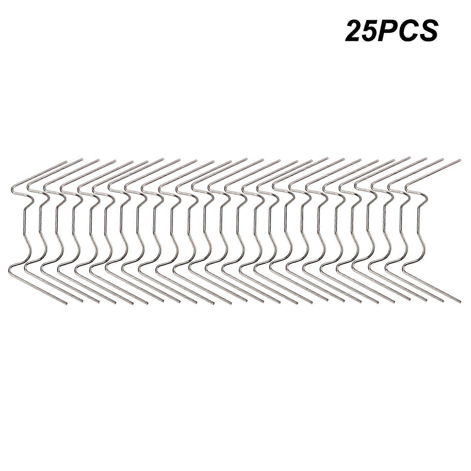 25個の頑丈なW字型温室グレージングクリップステンレス鋼