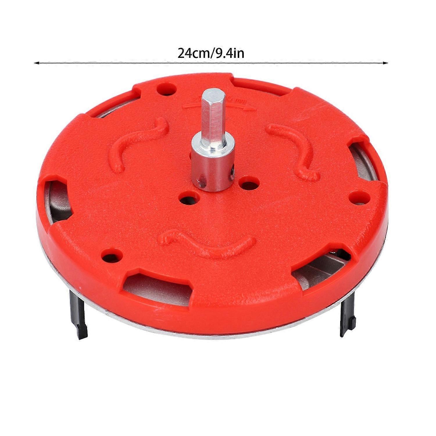 Adjustable Punching Saw Tool 25‑130mm 1/4‑5in Round Hole Opener with 6 Alloy Blades for Furniture Re