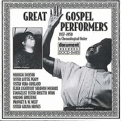 Various Artists Great Gospel Performers CD