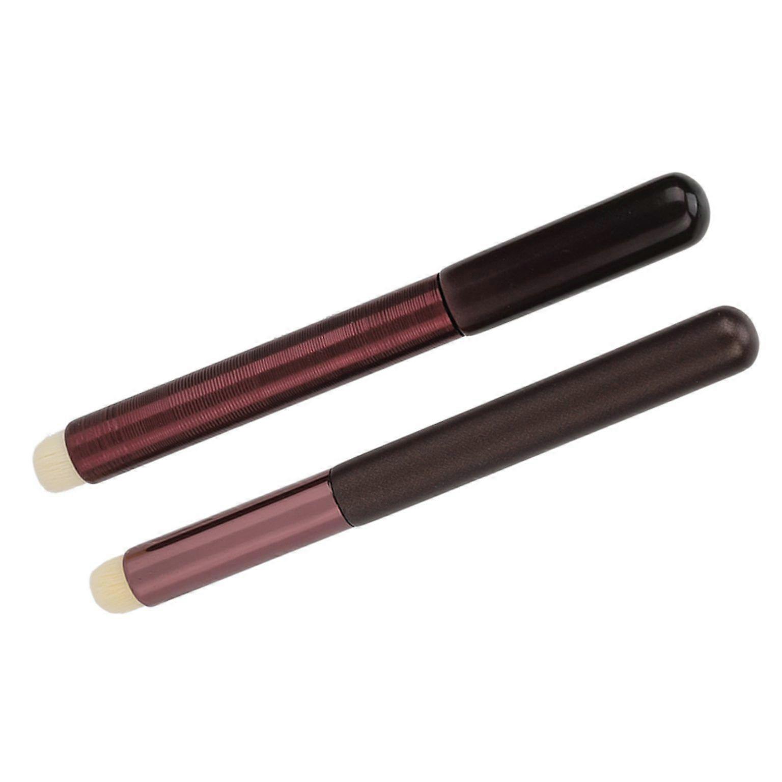 Round Tip Concealer & Smudge Brush - Versatile Rounded Top for Flawless Application