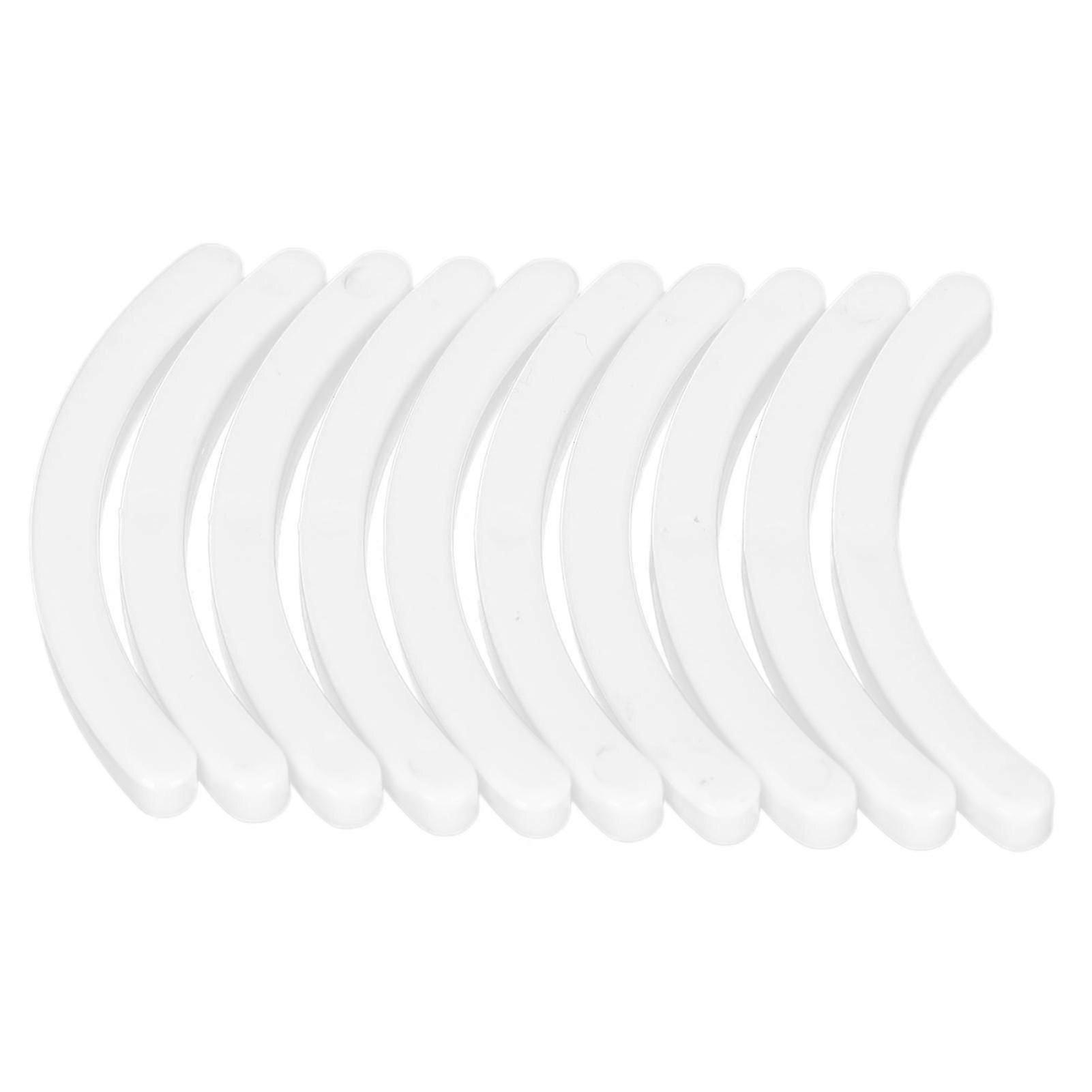 رمش عرض قطاع الرموش 10 قطع مجموعة أدوات تمديد الرموش وهمية ملحقات