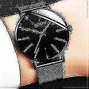 Minimalistische Herrenuhr W und W ohne Stahl